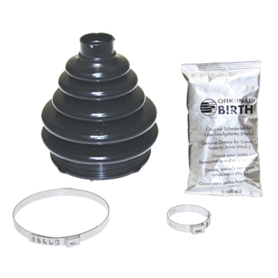 Jeu de joints-soufflets, arbre de commande BIRTH 7747/KM