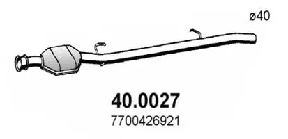 Catalyseur ASSO 40.0027