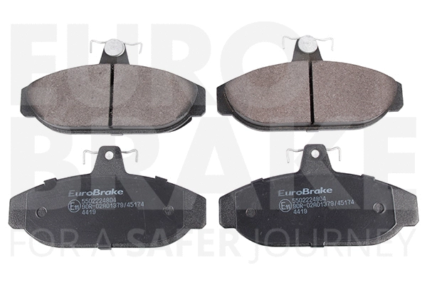 Kit de plaquettes de frein, frein à disque EUROBRAKE 5502224804