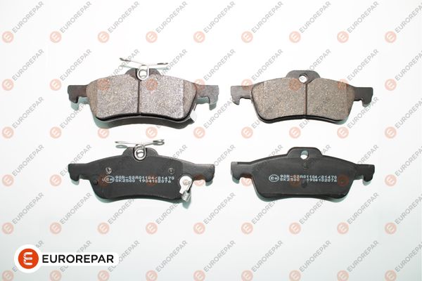 Kit de plaquettes de frein, frein à disque EUROREPAR 1689800680