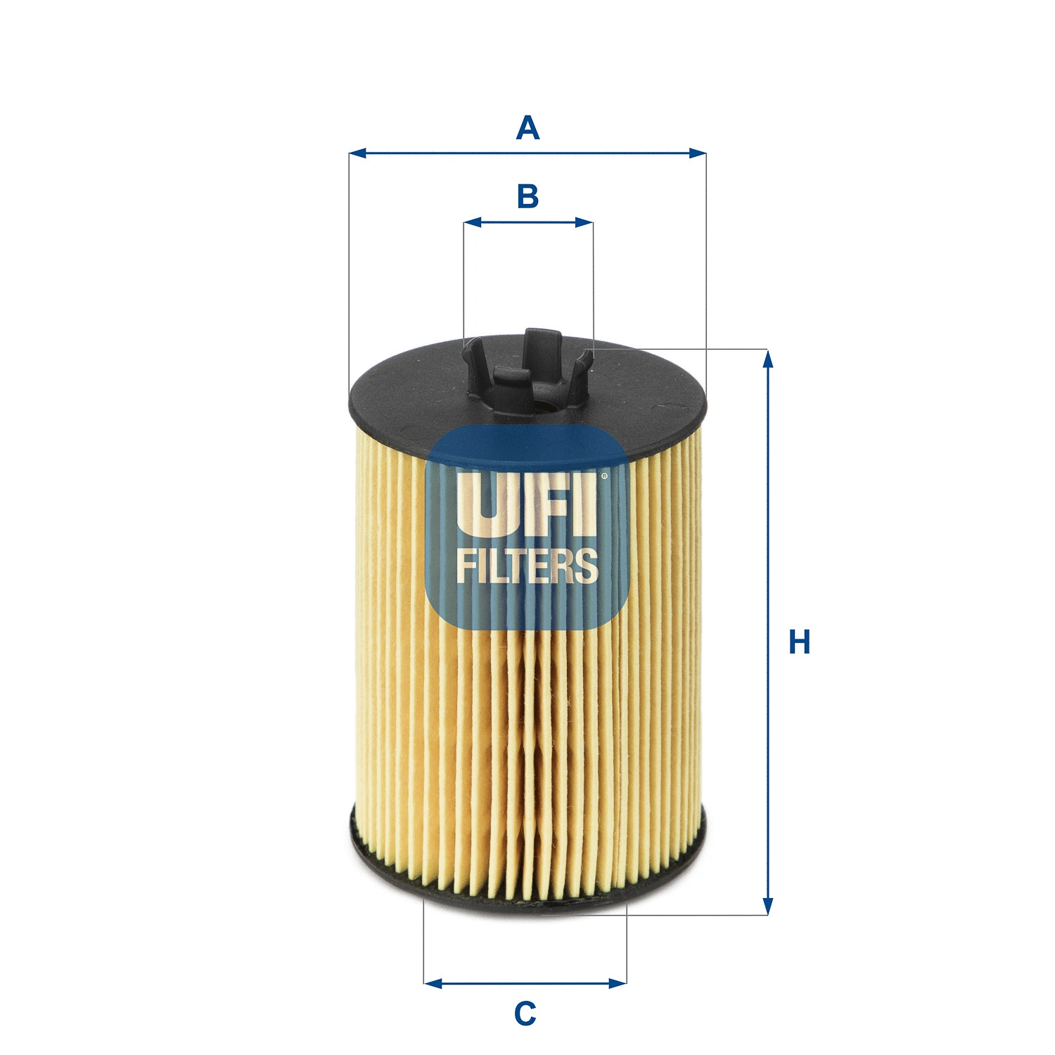 Filtre à huile UFI 25.063.00