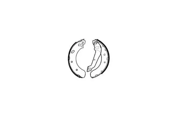 Jeu de mâchoires de frein E.T.F. 09-0508
