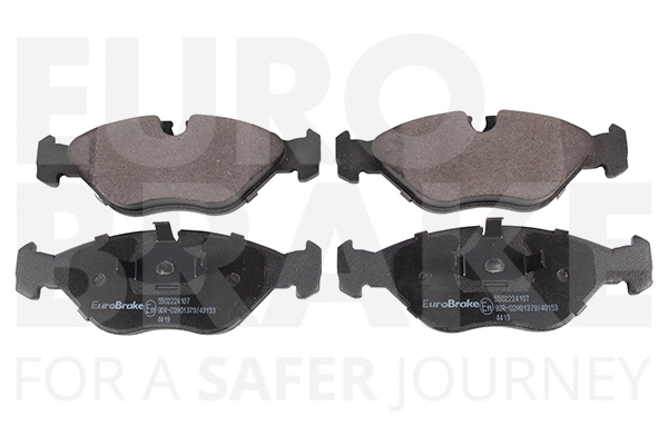 Kit de plaquettes de frein, frein à disque EUROBRAKE 5502224107