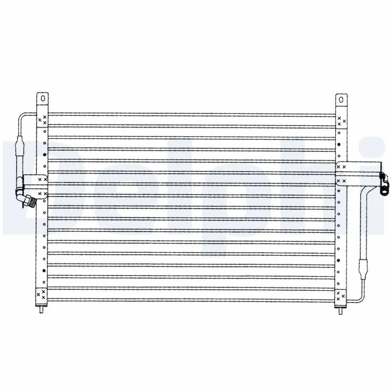 Condenseur, climatisation DELPHI TSP0225197
