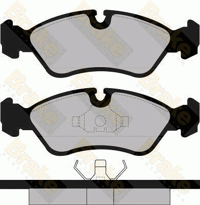 Kit de plaquettes de frein, frein à disque Brake ENGINEERING PA511
