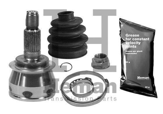 Jeu de joints, arbre de transmission HEMAN TJ04870