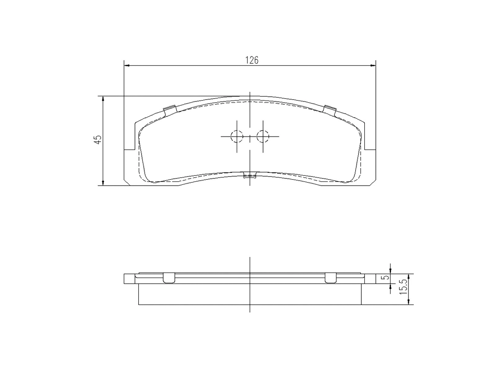 Kit de plaquettes de frein, frein à disque A.Z. Meisterteile AZMT-44-022-1261