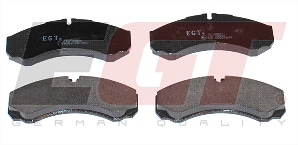 Kit de plaquettes de frein, frein à disque EGT 321905EGT