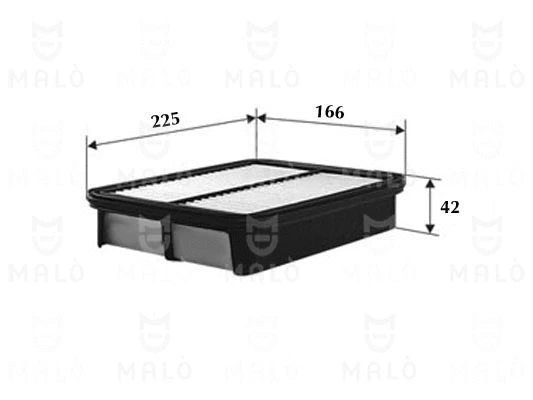 Filtre à air AKRON-MALÒ 1500260
