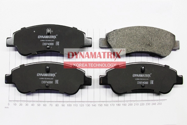Kit de plaquettes de frein, frein à disque DYNAMATRIX DBP4066