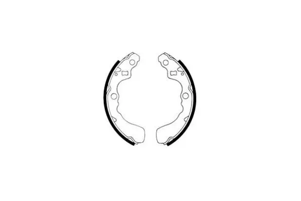 Jeu de mâchoires de frein E.T.F. 09-0312