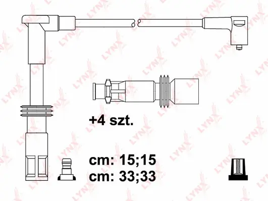 Kit de câbles d'allumage LYNXAUTO SPC1014