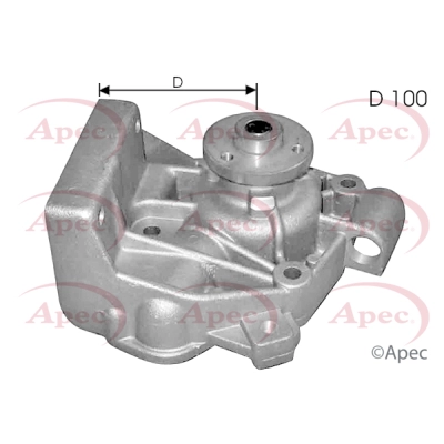 Pompe à eau, refroidissement du moteur APEC AWP1474