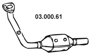 Catalyseur EBERSPÄCHER 03.000.61