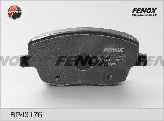 Kit de plaquettes de frein, frein à disque FENOX BP43176