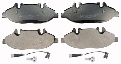 Kit de plaquettes de frein, frein à disque DENCKERMANN B110892