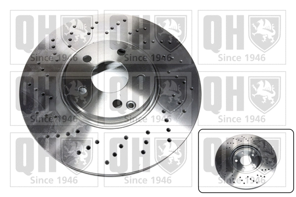 Disque de frein QUINTON HAZELL BDC5635
