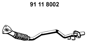Tuyau d'échappement EBERSPÄCHER 91 11 8002