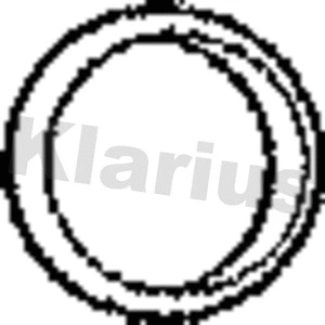 Bague d'étanchéité, tuyau d'échappement KLARIUS 410318