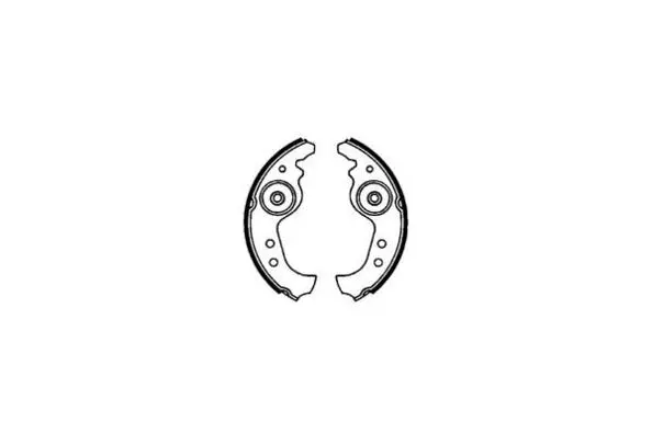 Jeu de mâchoires de frein E.T.F. 09-0221