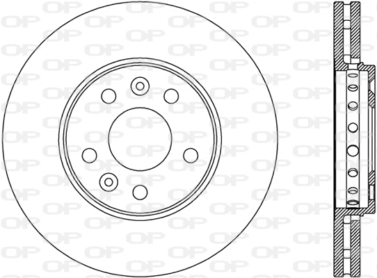 Disque de frein OPEN PARTS BDA2798.20