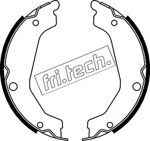 Jeu de mâchoires de frein, frein de stationnement fri.tech. 1046.219