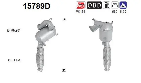 Catalyseur AS 15789D
