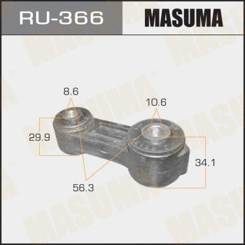 Entretoise/tige, stabilisateur MASUMA RU-366