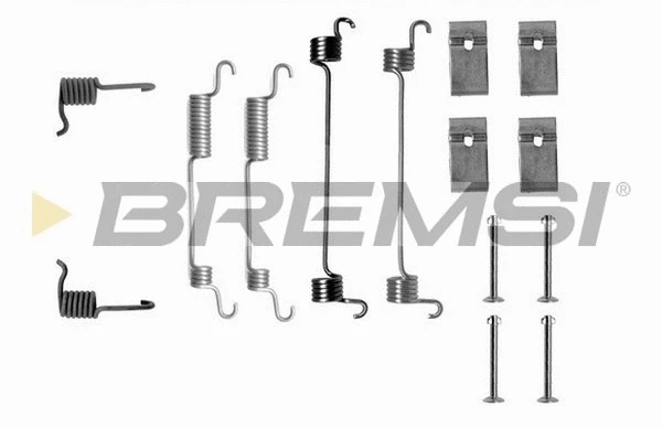 Kit d'accessoires, mâchoire de frein BREMSI SK0735