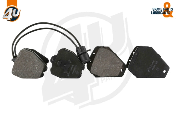 Kit de plaquettes de frein, frein à disque 4U Autoparts 22463VV