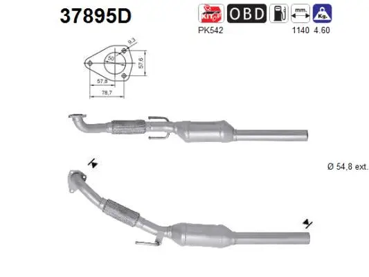 Catalyseur AS 37895D