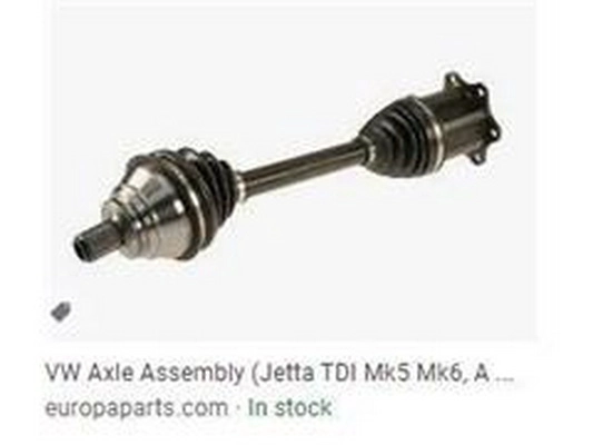 Arbre de transmission ZPY 1K0407271NT
