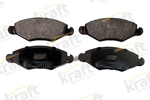 Kit de plaquettes de frein, frein à disque KRAFT AUTOMOTIVE 6005680