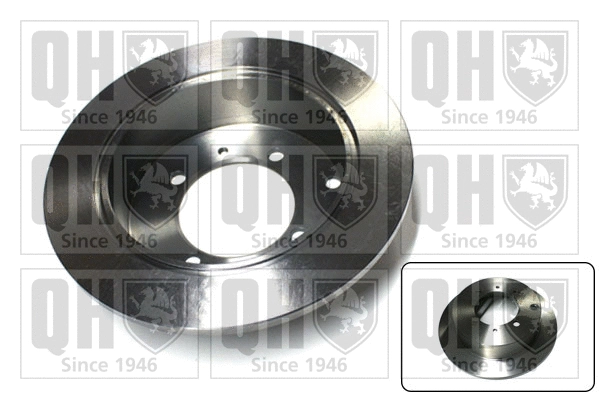 Disque de frein QUINTON HAZELL BDC4589