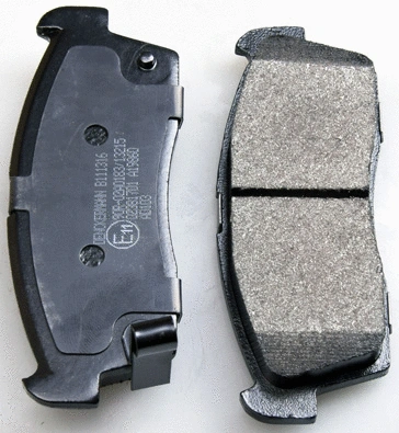 Kit de plaquettes de frein, frein à disque DENCKERMANN B111316