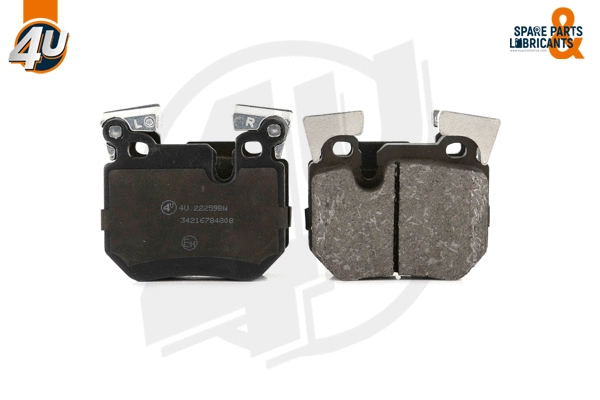 Kit de plaquettes de frein, frein à disque 4U Autoparts 22259BW