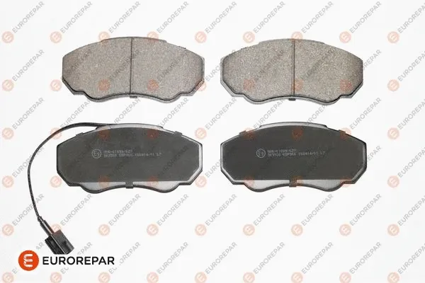 Kit de plaquettes de frein, frein à disque EUROREPAR 1617280580