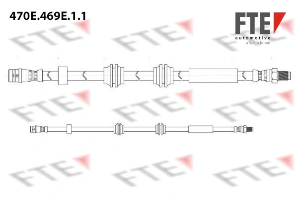 Flexible de frein FTE 9240666
