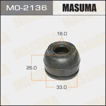 Kit de réparation, articulation de support/de guidage MASUMA MO-2136