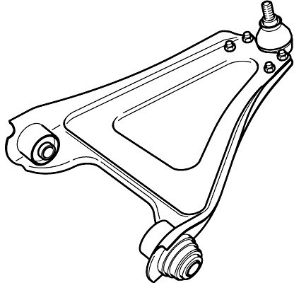 Bras de liaison, suspension de roue TRW JTC317
