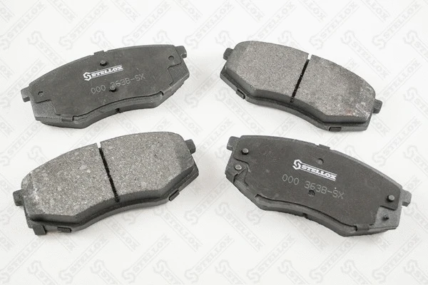 Kit de plaquettes de frein, frein à disque STELLOX 000 363B-SX