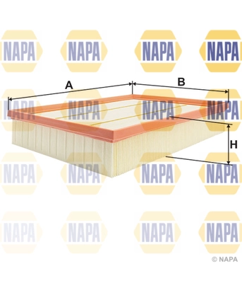 Filtre à air NAPA NFA1509