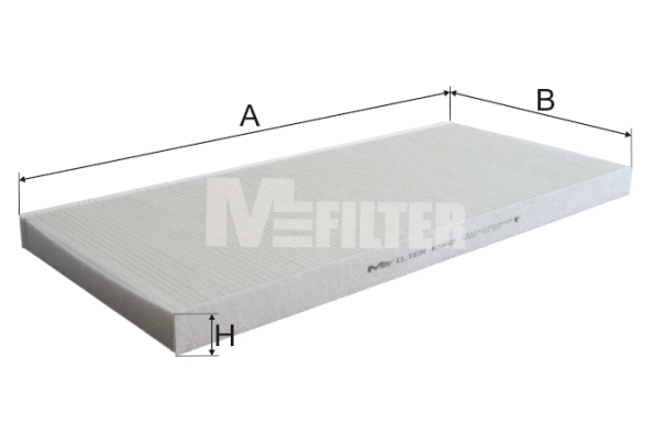 Filtre, air de l'habitacle MFILTER K 962