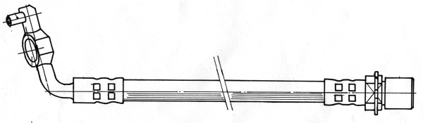 Flexible de frein CEF 510824