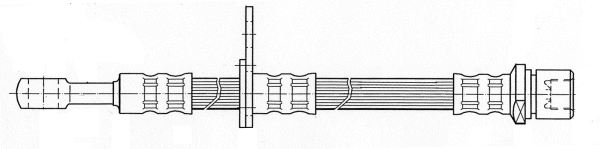 Flexible de frein CEF 511979