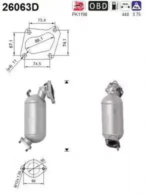 Catalyseur VEGAZ GmbH MIK-977