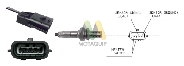 Sonde lambda MOTAQUIP LVOS2024