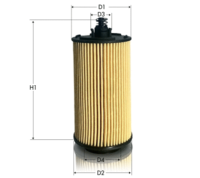 Filtre à huile TECNECO FILTERS OL2182E