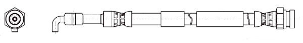 Flexible de frein CEF 515413