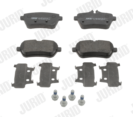 Kit de plaquettes de frein, frein à disque JURID 573451J